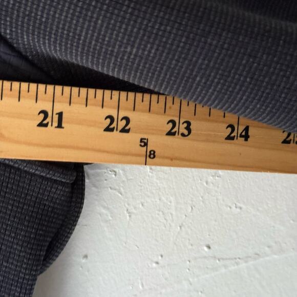 Under Armour ColdGear Black Snap‎ Pullover Size M Waffle Lined Quarter Button - Picture 9 of 10